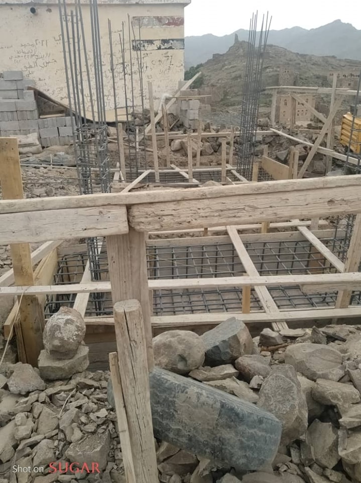 وزارة الاتصالات تدمر موقع حصن ضاف. 